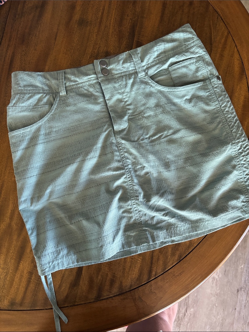 Horny Toad Green Gray Skort women’s 4